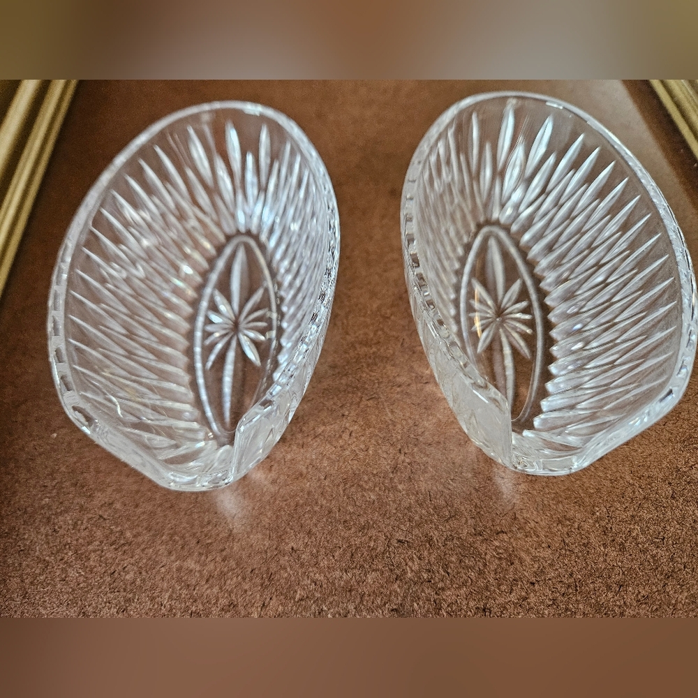 Vintage Pair of Princess House Lead Crystal Spoon/Fork #843 Set - Picture 3 of 6